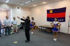 69.応援指導部によるエール交換